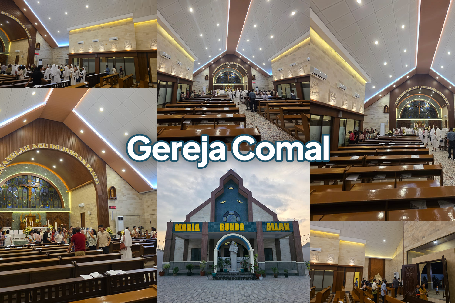 Gereja Santa Maria Comal, Pemalang Rumah Ibadah yang Nyaman dan Modern untuk Pelayanan Umat