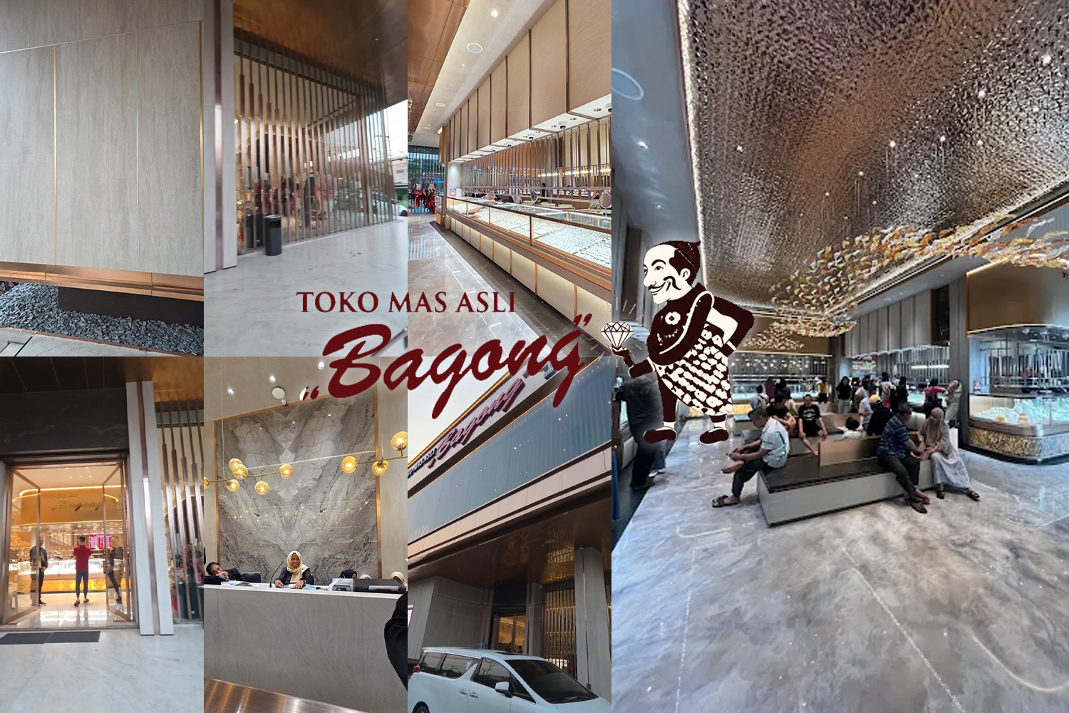 Toko Mas Asli Bagong Semarang — Memadukan Kemewahan Perhiasan dengan Interior Premium yang Elegan