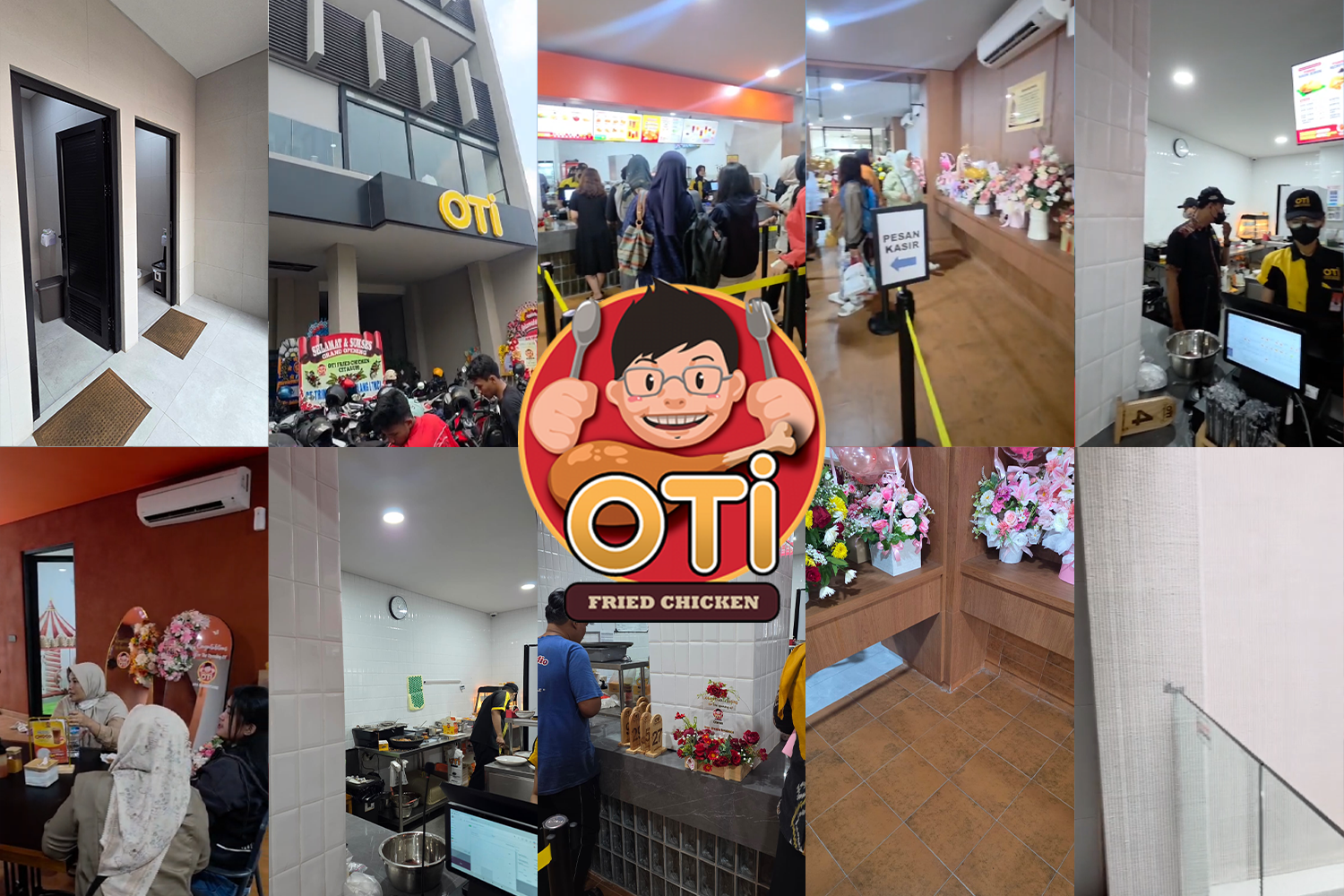 OTI Fried Chicken Signature Citarum – Modern Culinary Space dengan Material Berkualitas