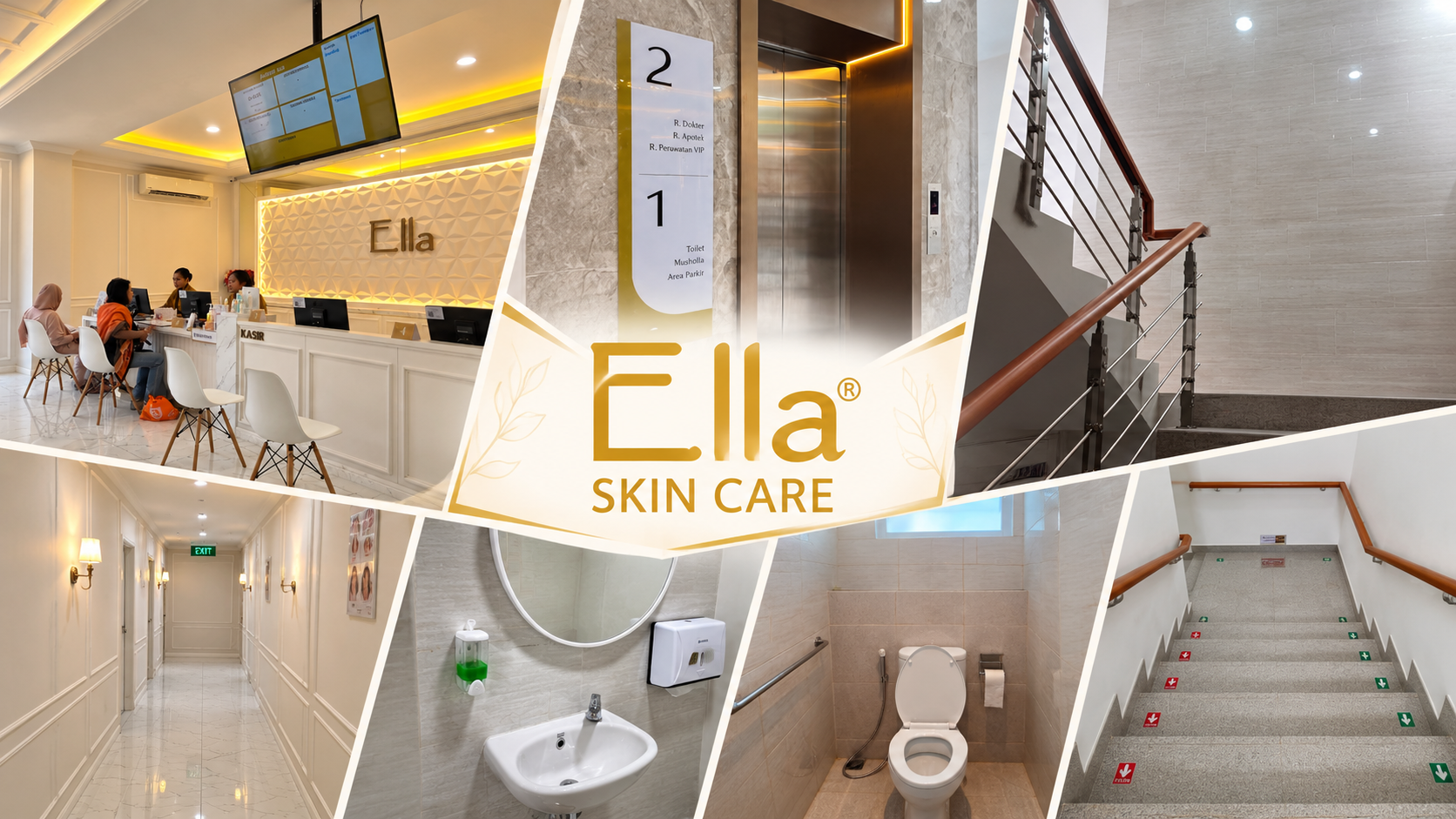 Ella Skincare Semarang Fatmawati – Interior Modern untuk Kenyamanan dan Pelayanan Kecantikan