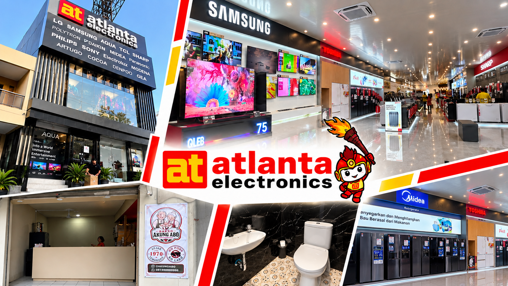 Atlanta Electronics MT. Haryono Semarang – Material Modern untuk Ruang Komersial yang Fungsional