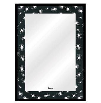 Cermin/Kaca Dinding Twist Hitam 50X70X3 