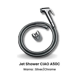Jet Shower / Bidet Spray Ciao A50C Chrome Set