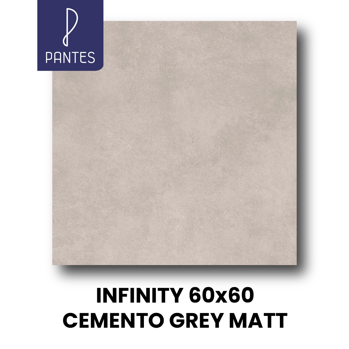 INFINITY 60X60 CEMENTO GREY MATT