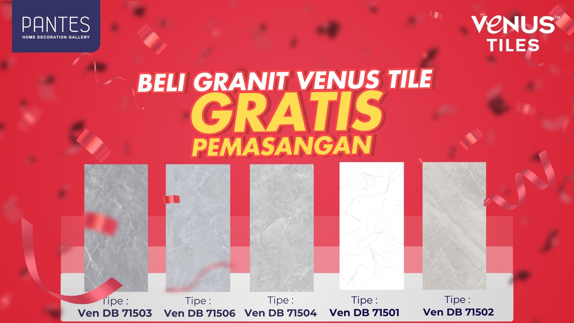 🌟 Promo Spesial dari Venus: Free Pemasangan! 🌟