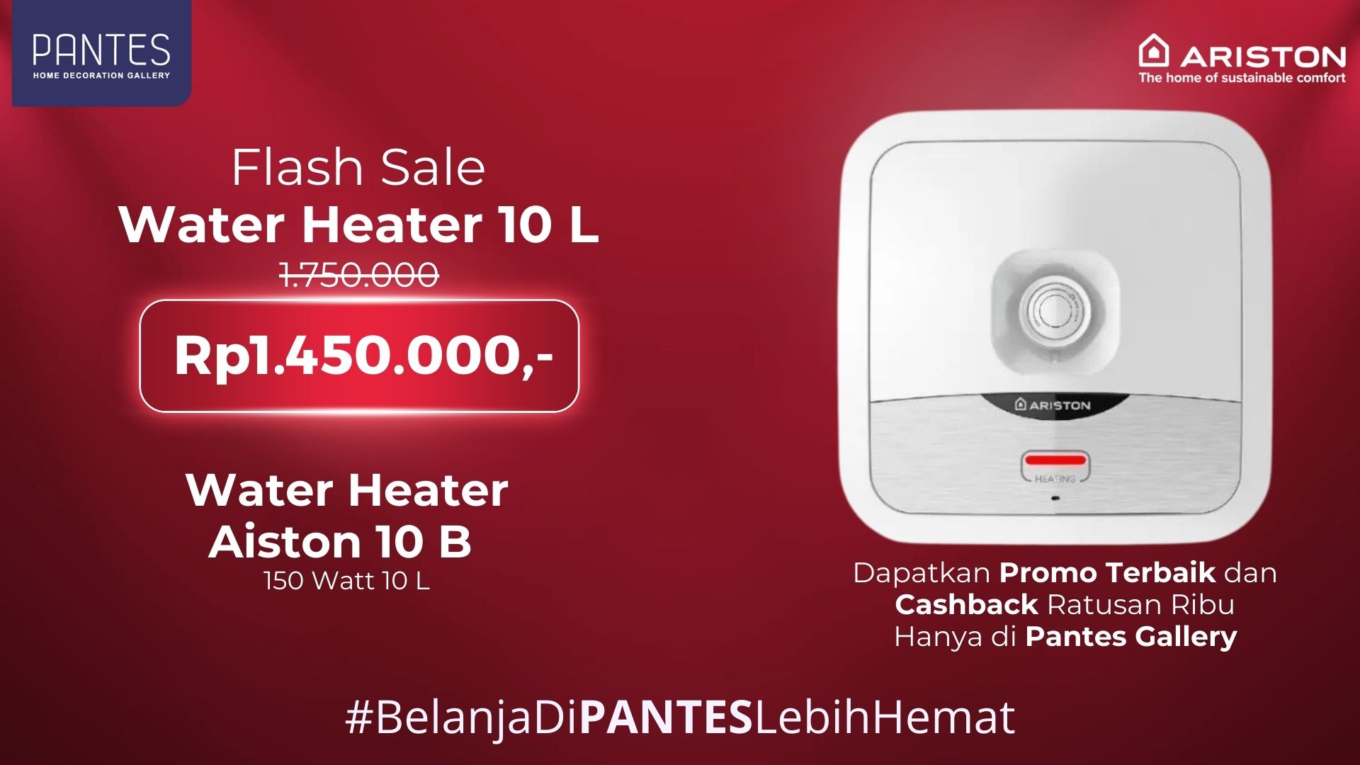 🔥 Flash Sale Ariston: Harga Mulai Dari 1.500.000! 🔥