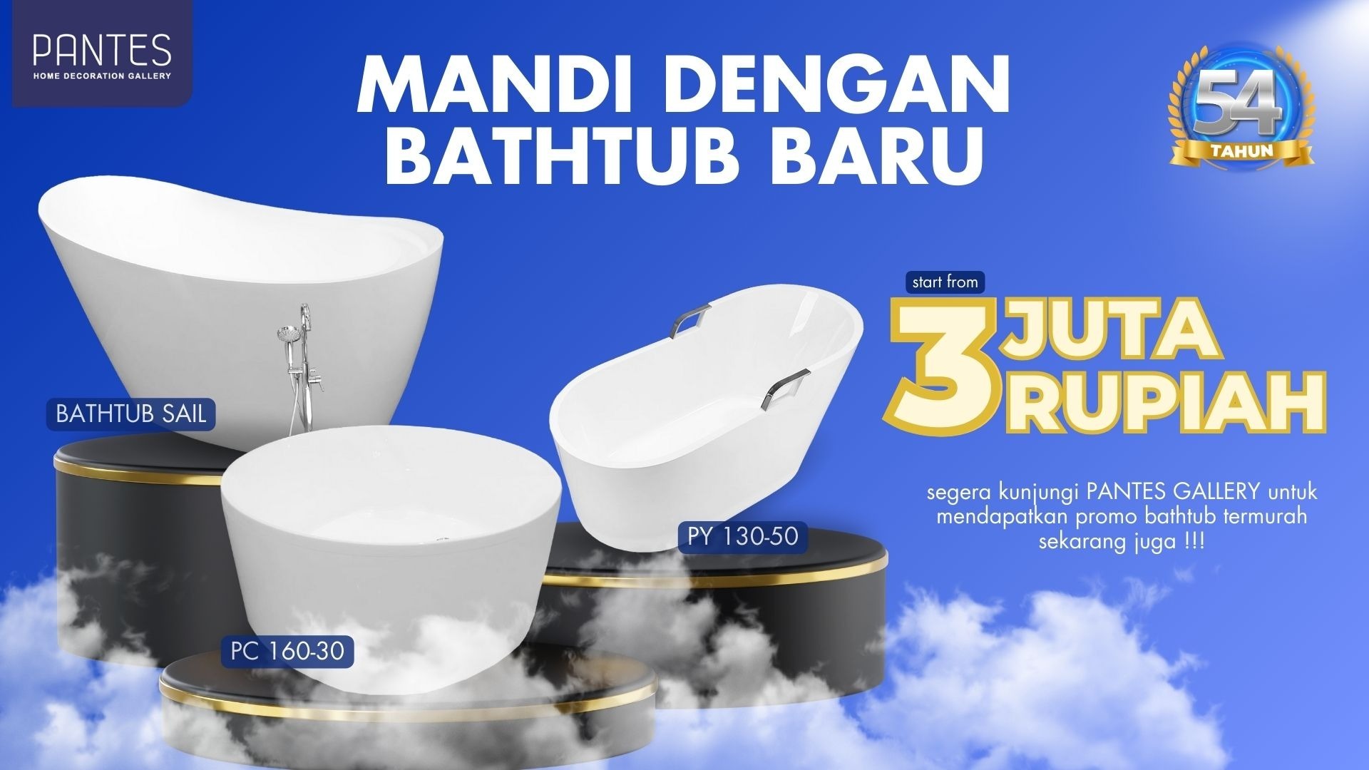 🛁 BATHTUB PALING TERJANGKAU HANYA DI PANTES GALLERY! 🛁